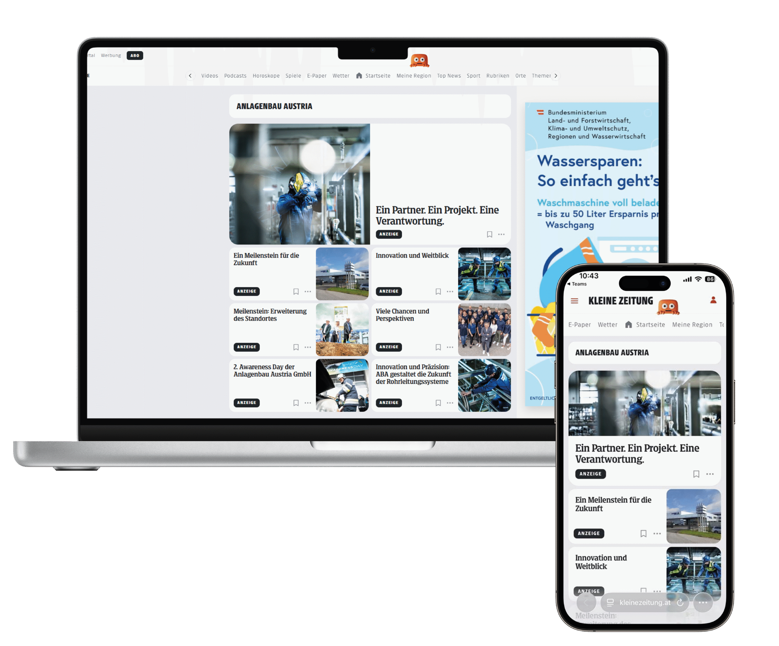 Kleine Zeitung MockUp Themenspecial scaled