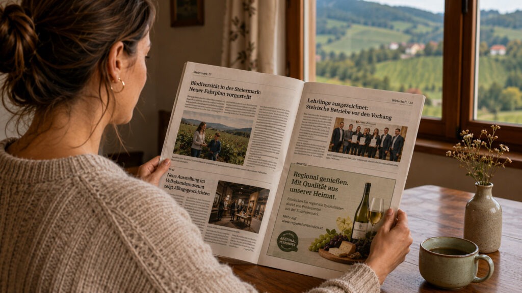 Regionale Werbung